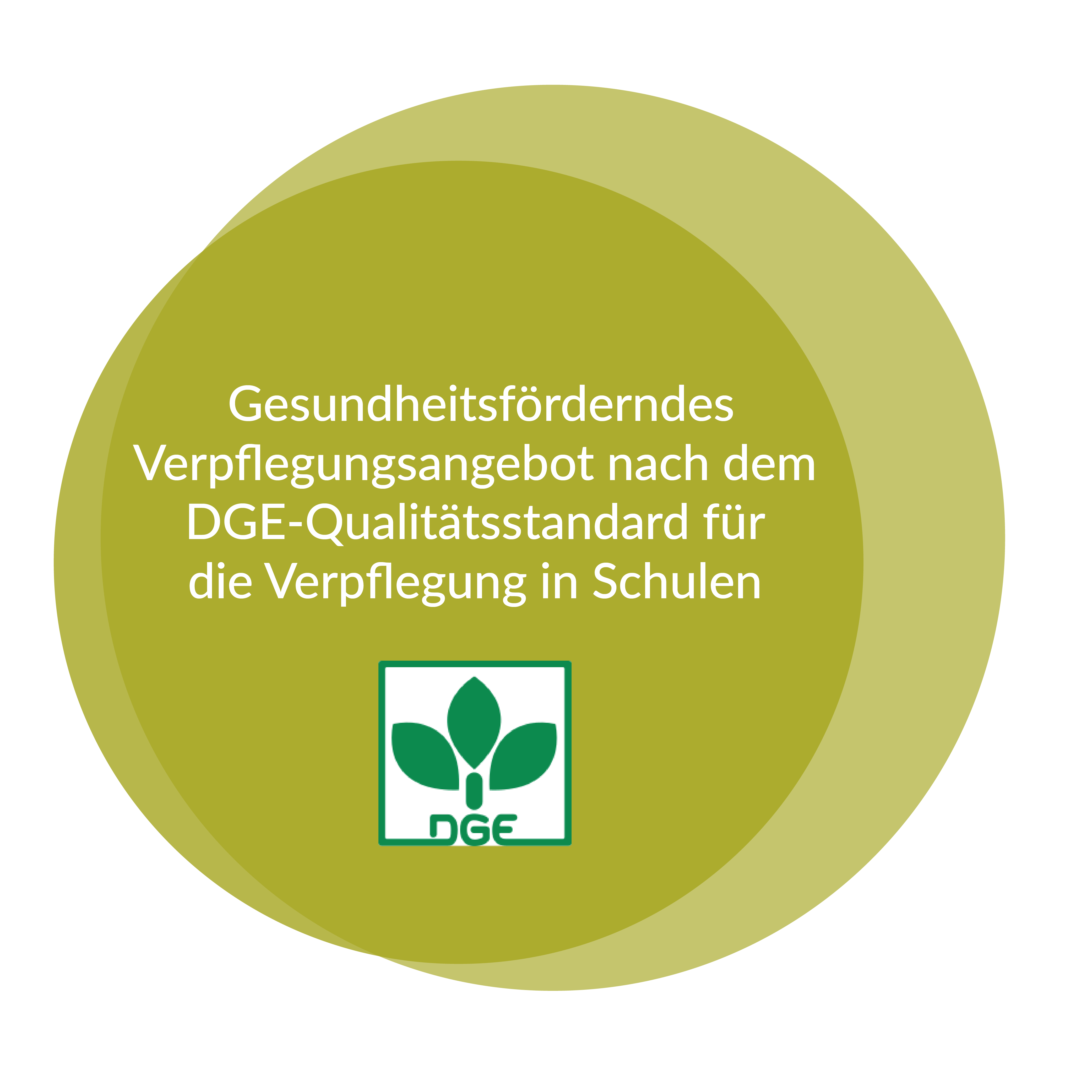Bubble Zertifizierte Mittagsverpflegung